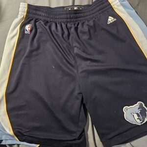 Mens Adidas Memphis Grizzlies Nba Basketball Shorts  Size Xxl